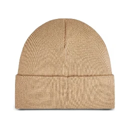 Beige Recycled Polyester Cap (Baseball Hat)
