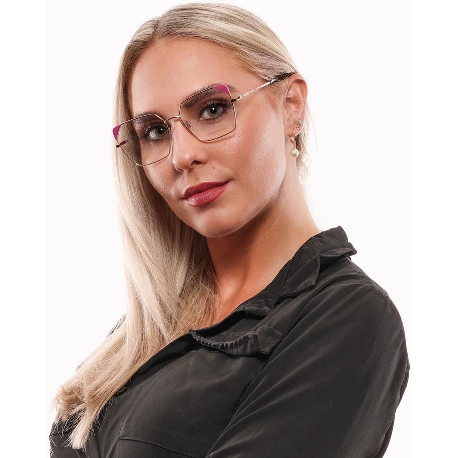 Rose Gold Metal & Plastic Glasses (Frames)