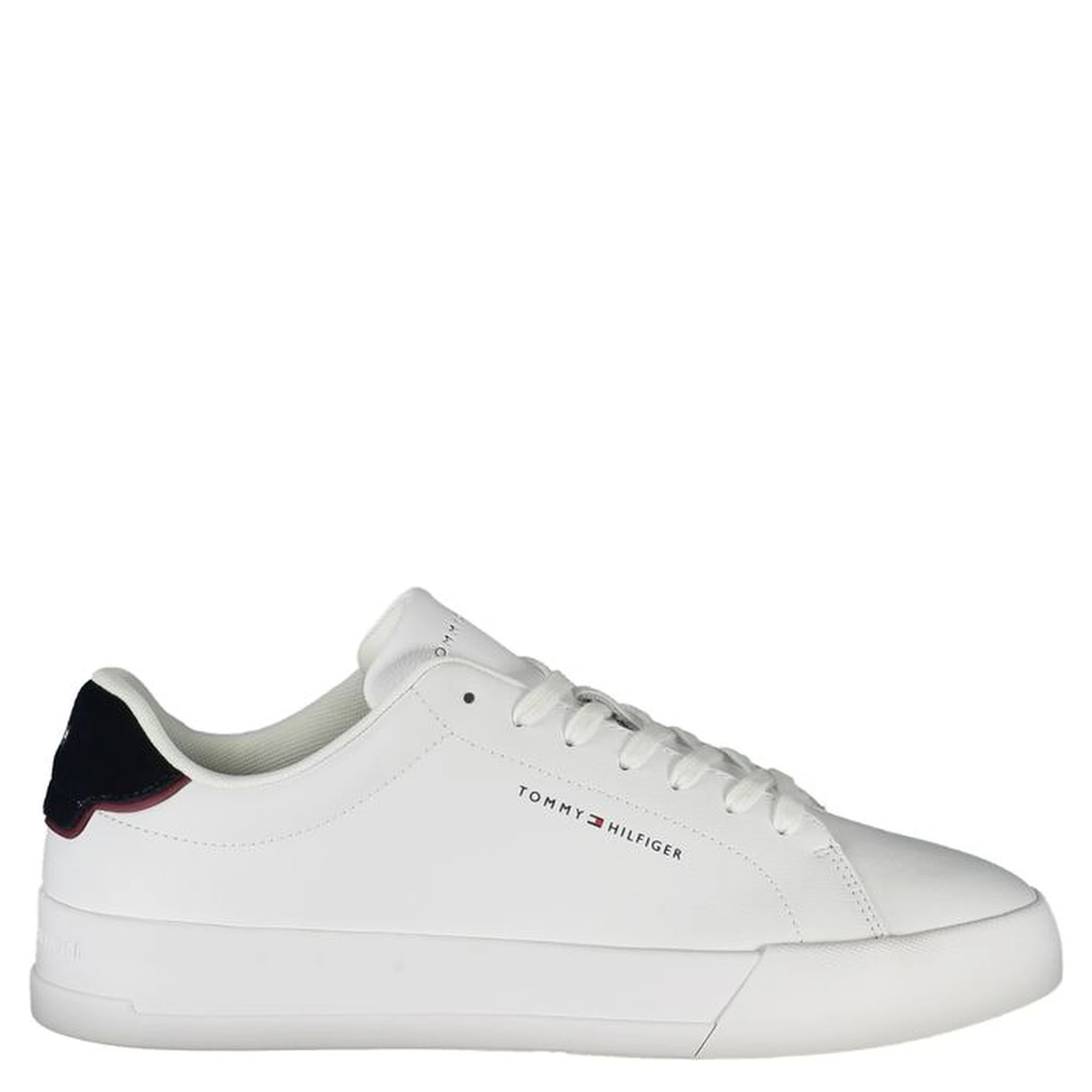 White Polyester Sneaker