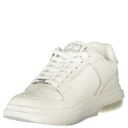 White Polyester Sneaker