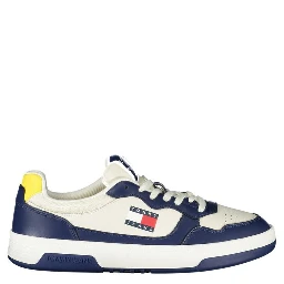 Blue Polyester Sneaker