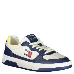 Blue Polyester Sneaker