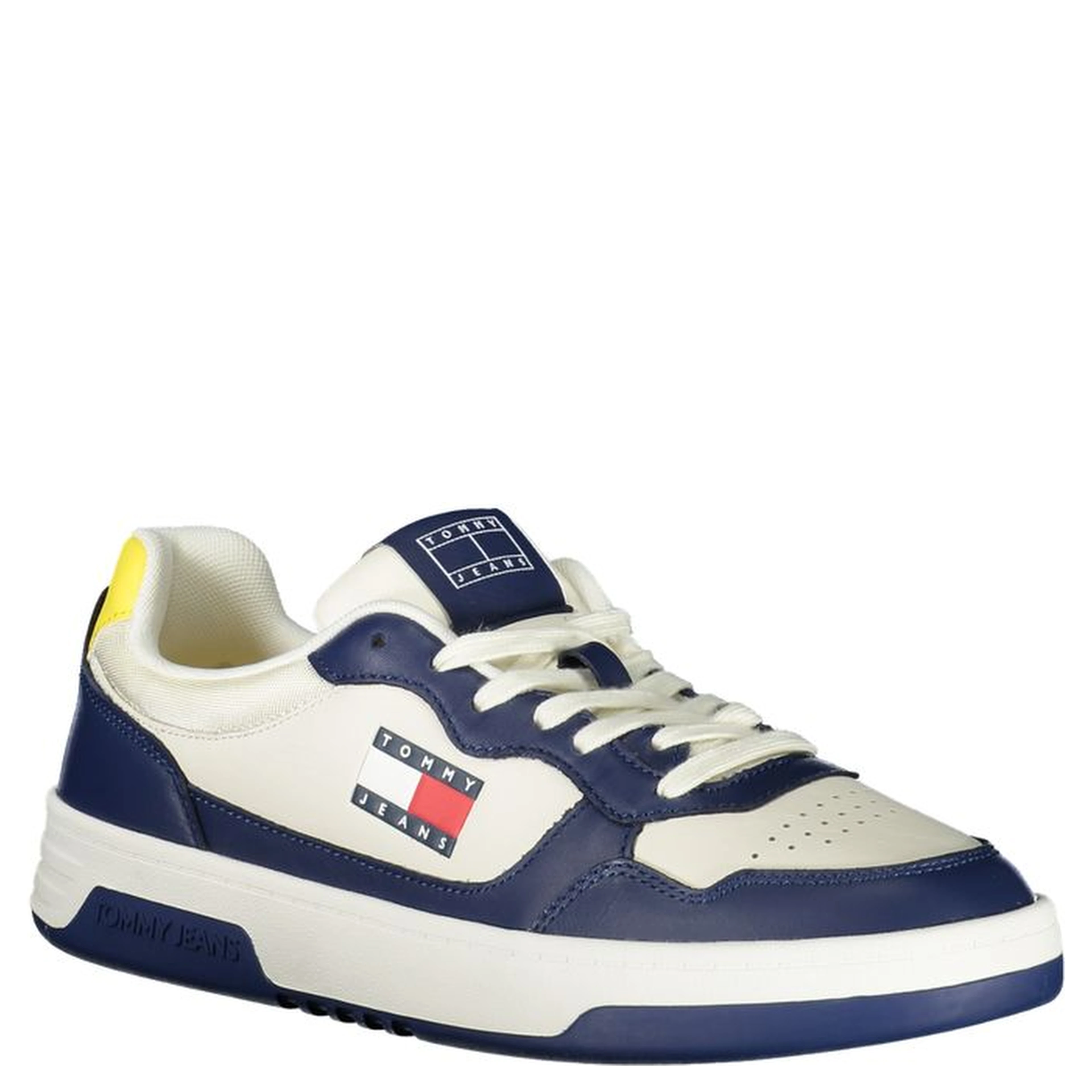 Blue Polyester Sneaker