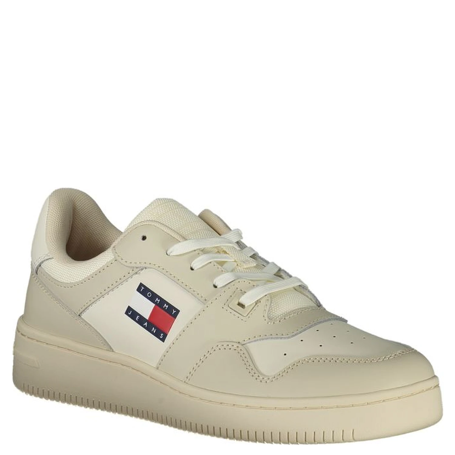 Beige Polyester Sneaker