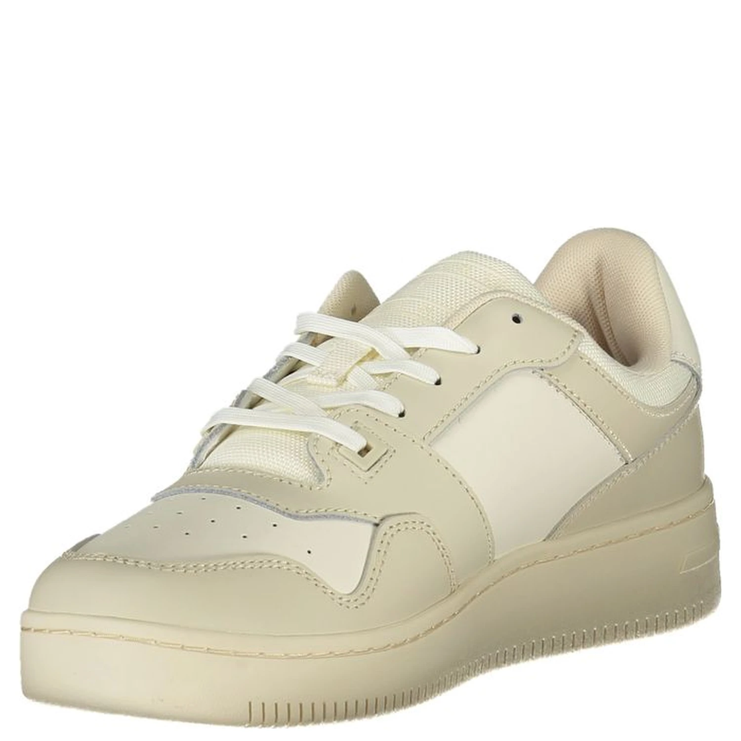 Beige Polyester Sneaker