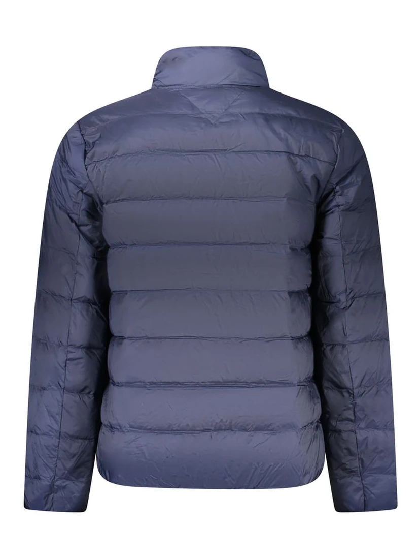 Blue Polyamide Jackets & Coat