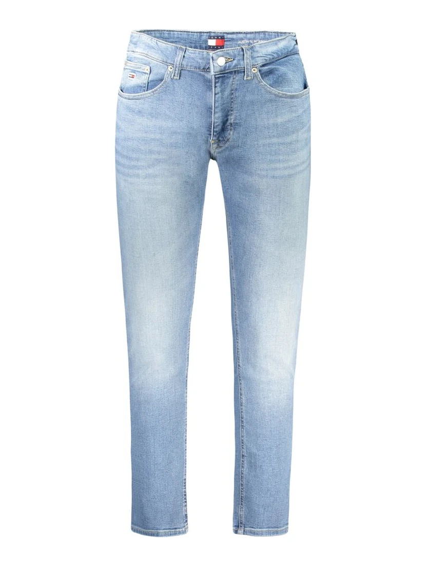Blue Cotton Jeans Denim