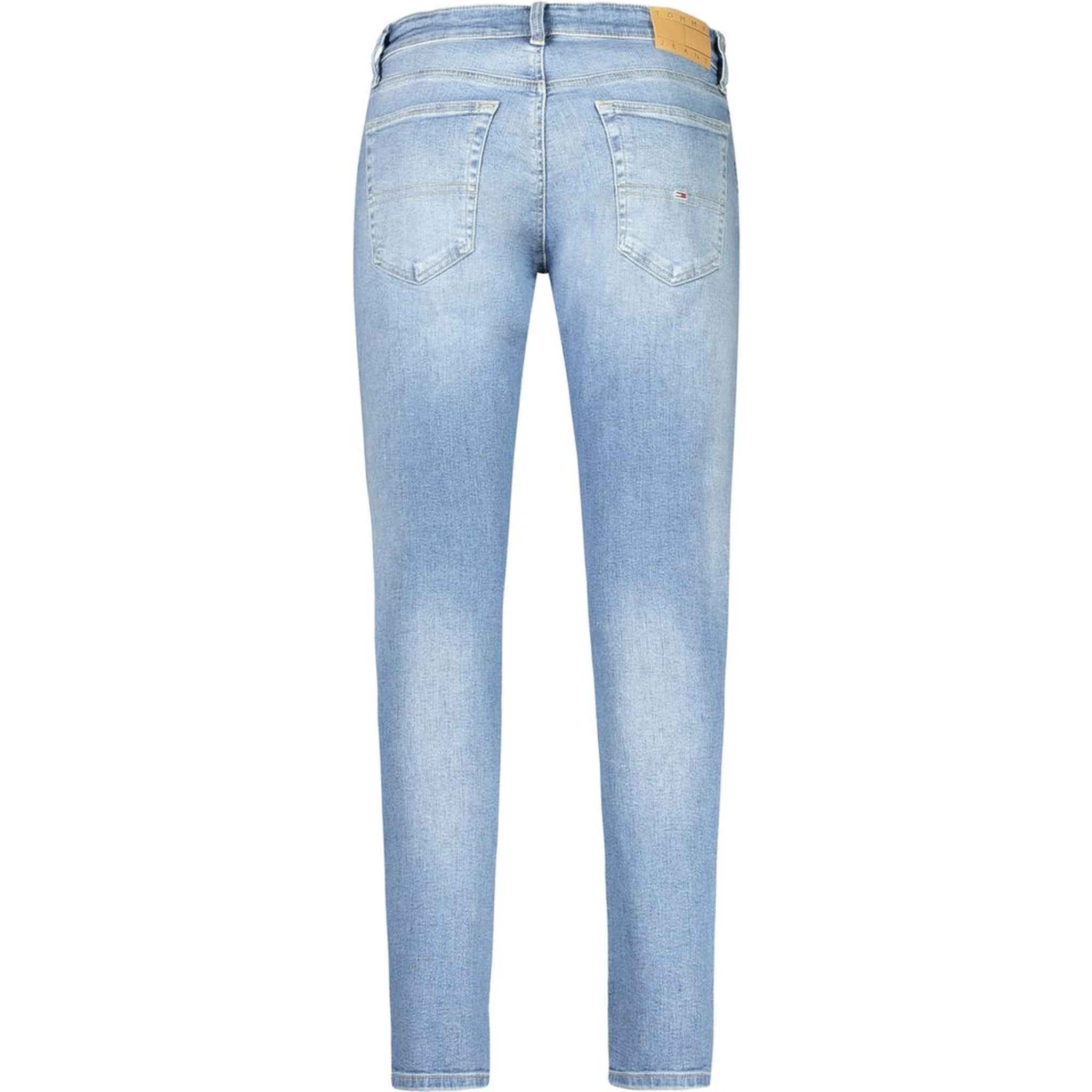 Blue Cotton Jeans Denim