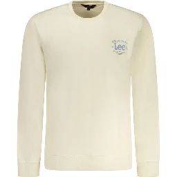 Beige Cotton Sweatshirt