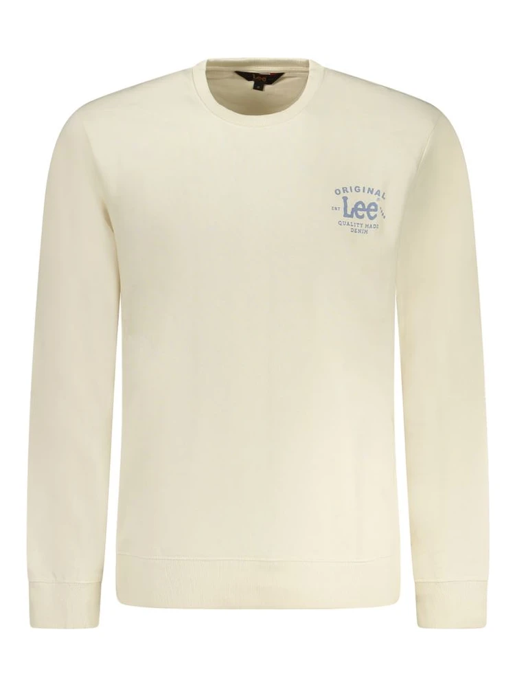 Beige Cotton Sweatshirt