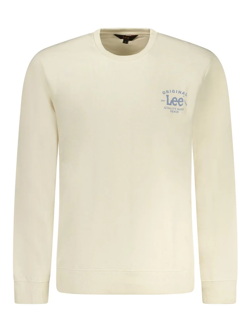 Beige Cotton Sweatshirt