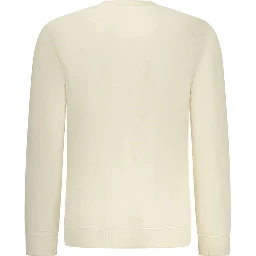 Beige Cotton Sweatshirt