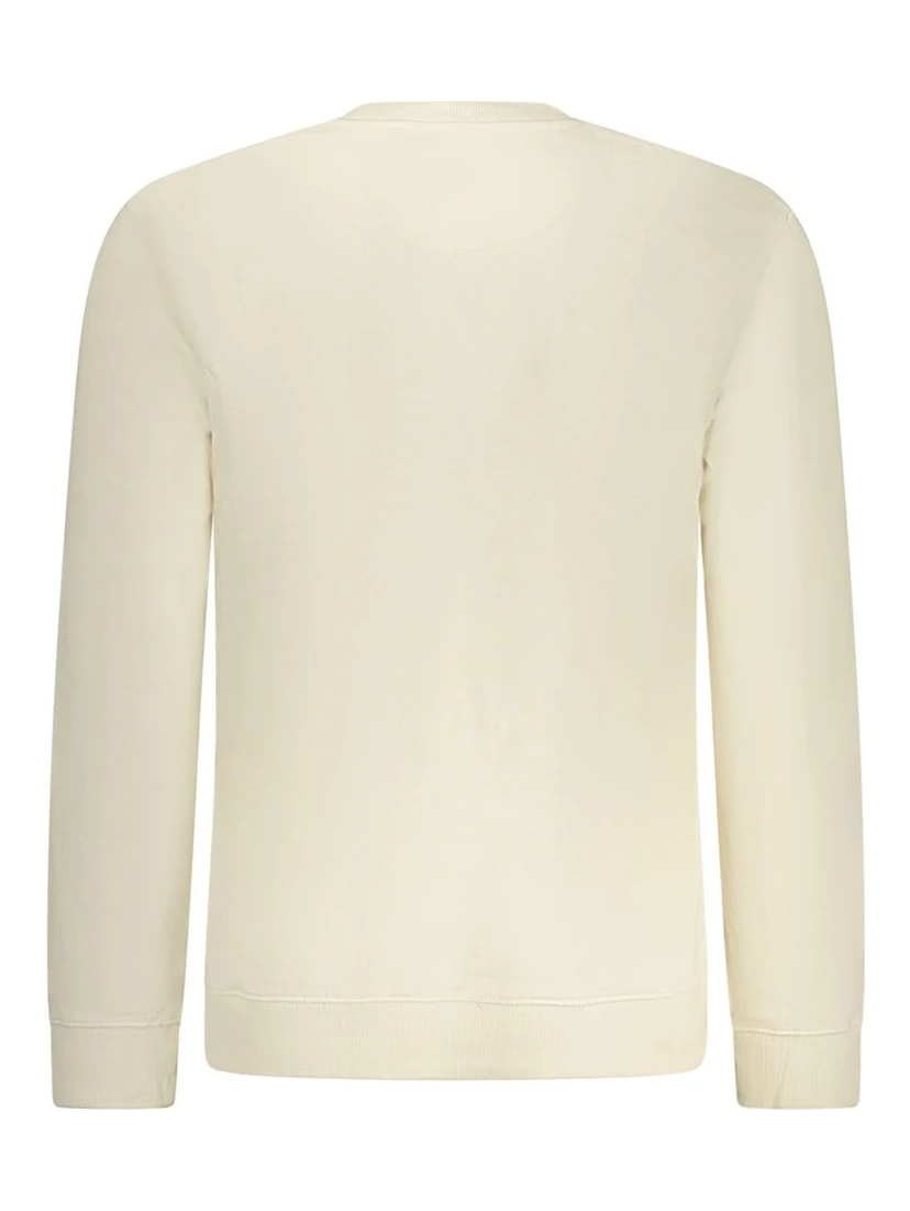 Beige Cotton Sweatshirt