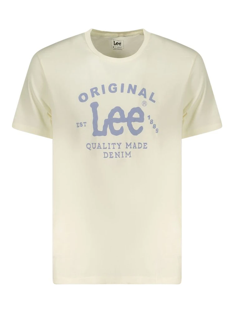 Beige Cotton T-Shirt