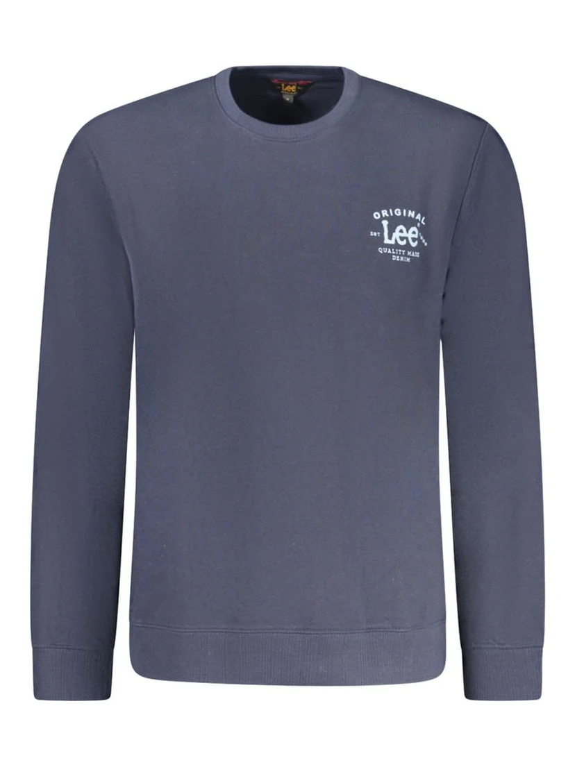 Blue Cotton Sweatshirt