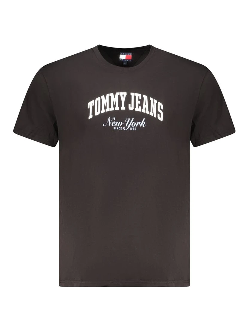 Black Cotton T-Shirt