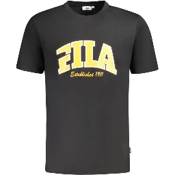 Black Cotton T-Shirt