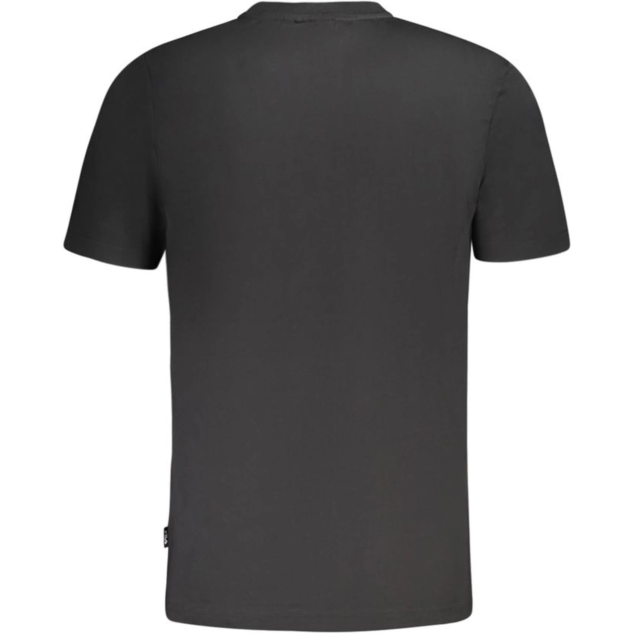 Black Cotton T-Shirt