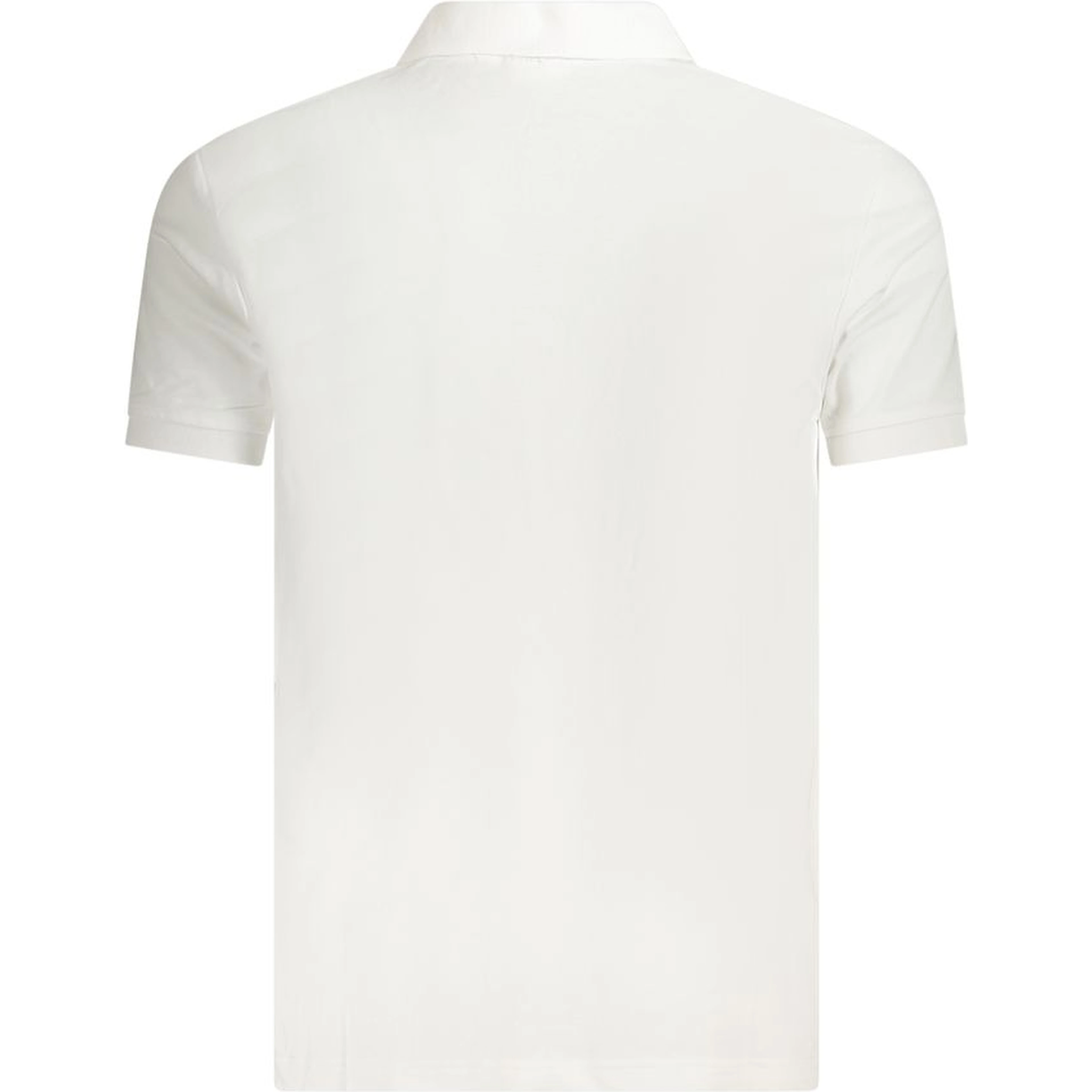 White Cotton Polo Shirt