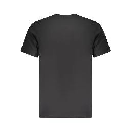 Black Cotton T-Shirt