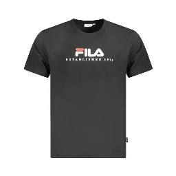 Black Cotton T-Shirt