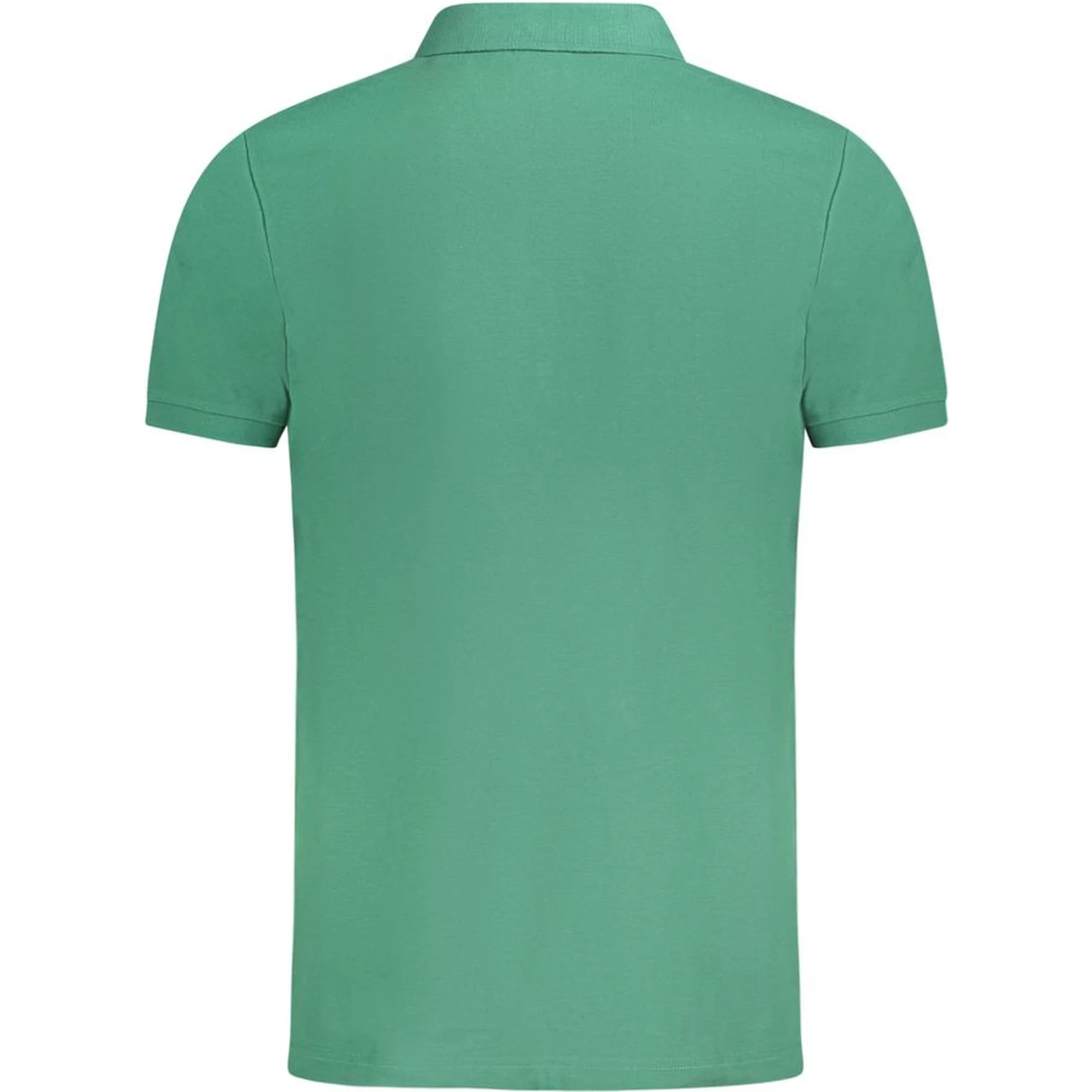Green Cotton Polo Shirt