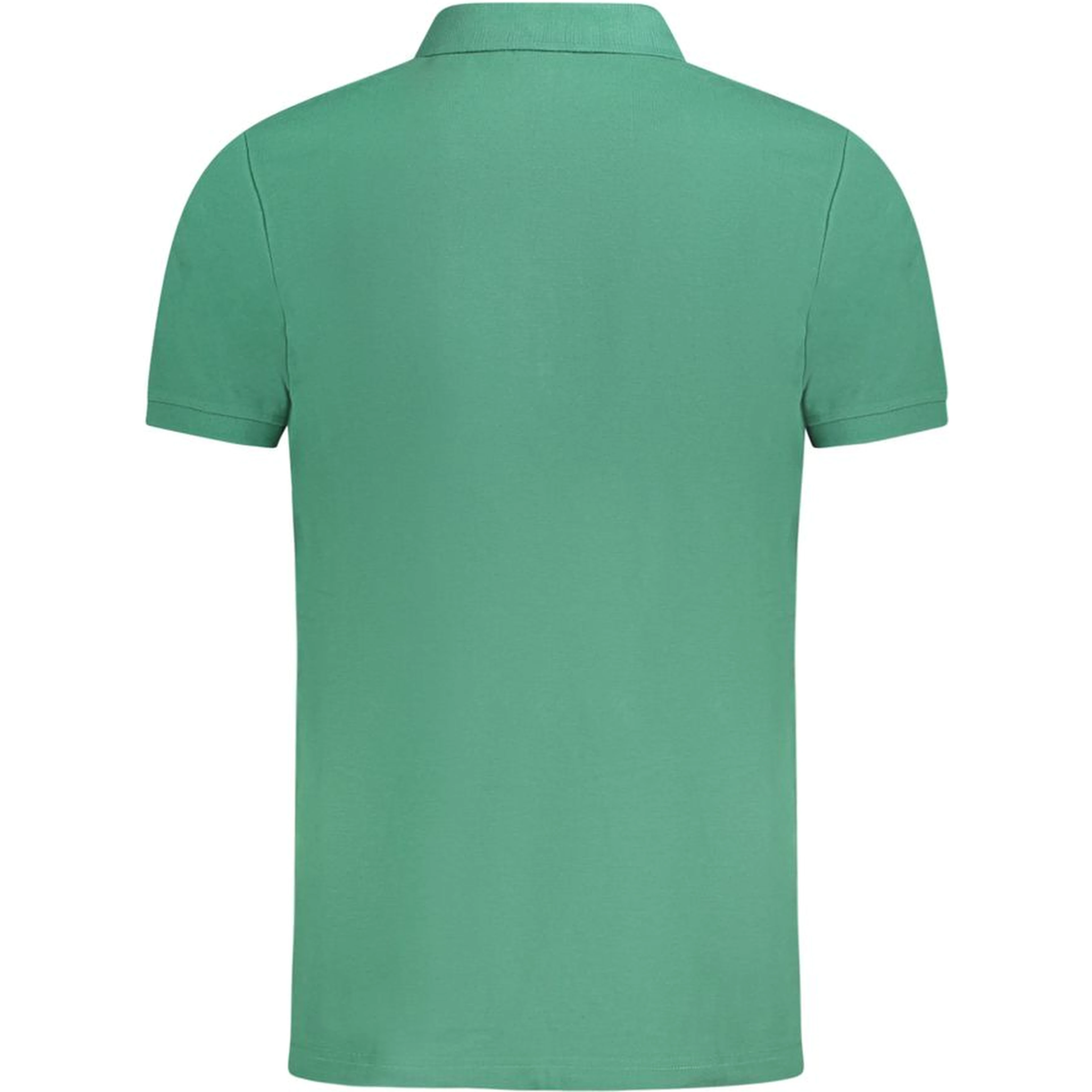 Green Cotton Polo Shirt