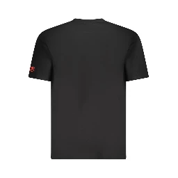 Black Cotton T-Shirt