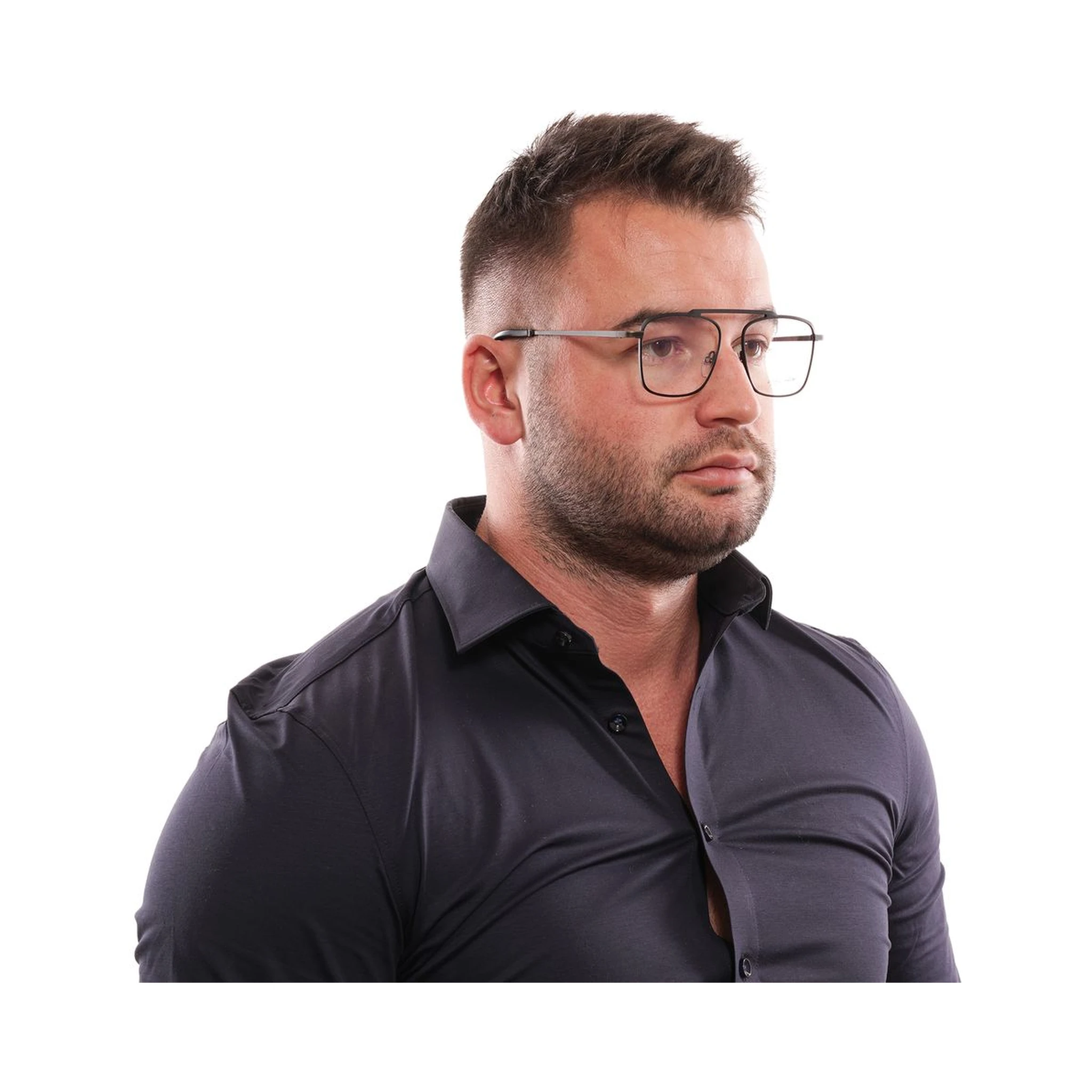 Black Titanium Glasses (Frames)