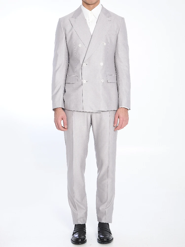 Deconstructed two-piece suit