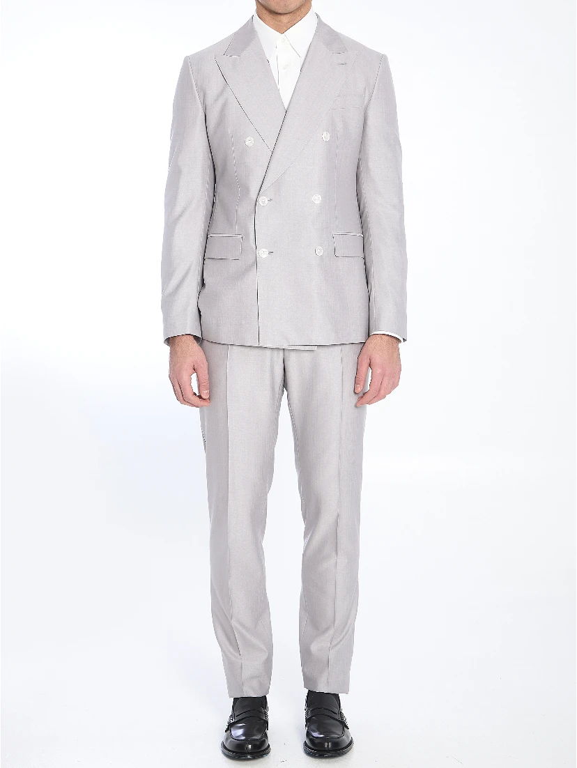 Deconstructed two-piece suit