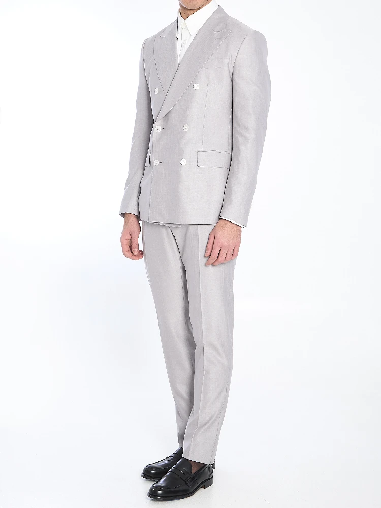Deconstructed two-piece suit alternative