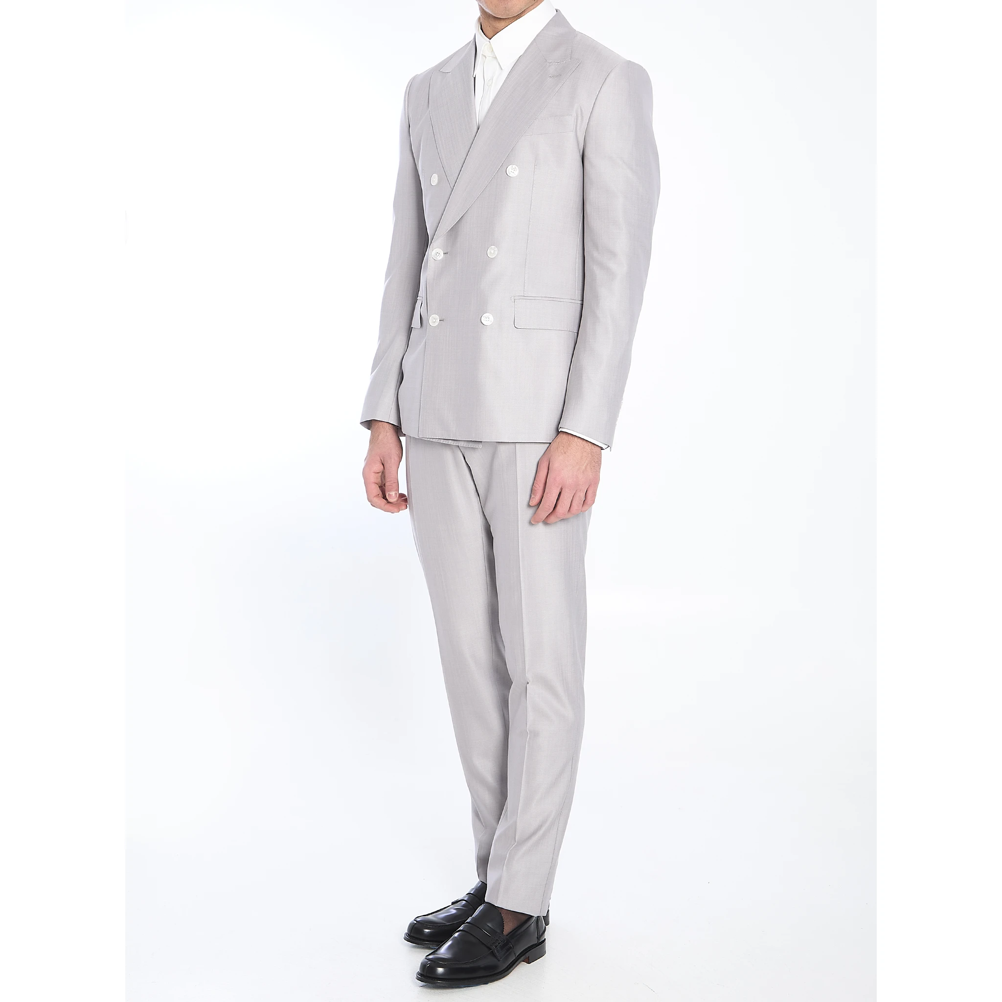Deconstructed two-piece suit