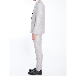 Deconstructed two-piece suit