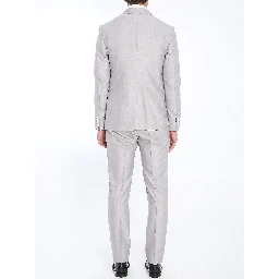 Deconstructed two-piece suit