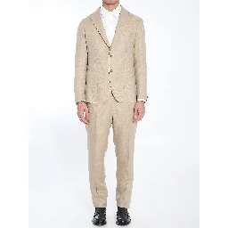Linen two-piece suit