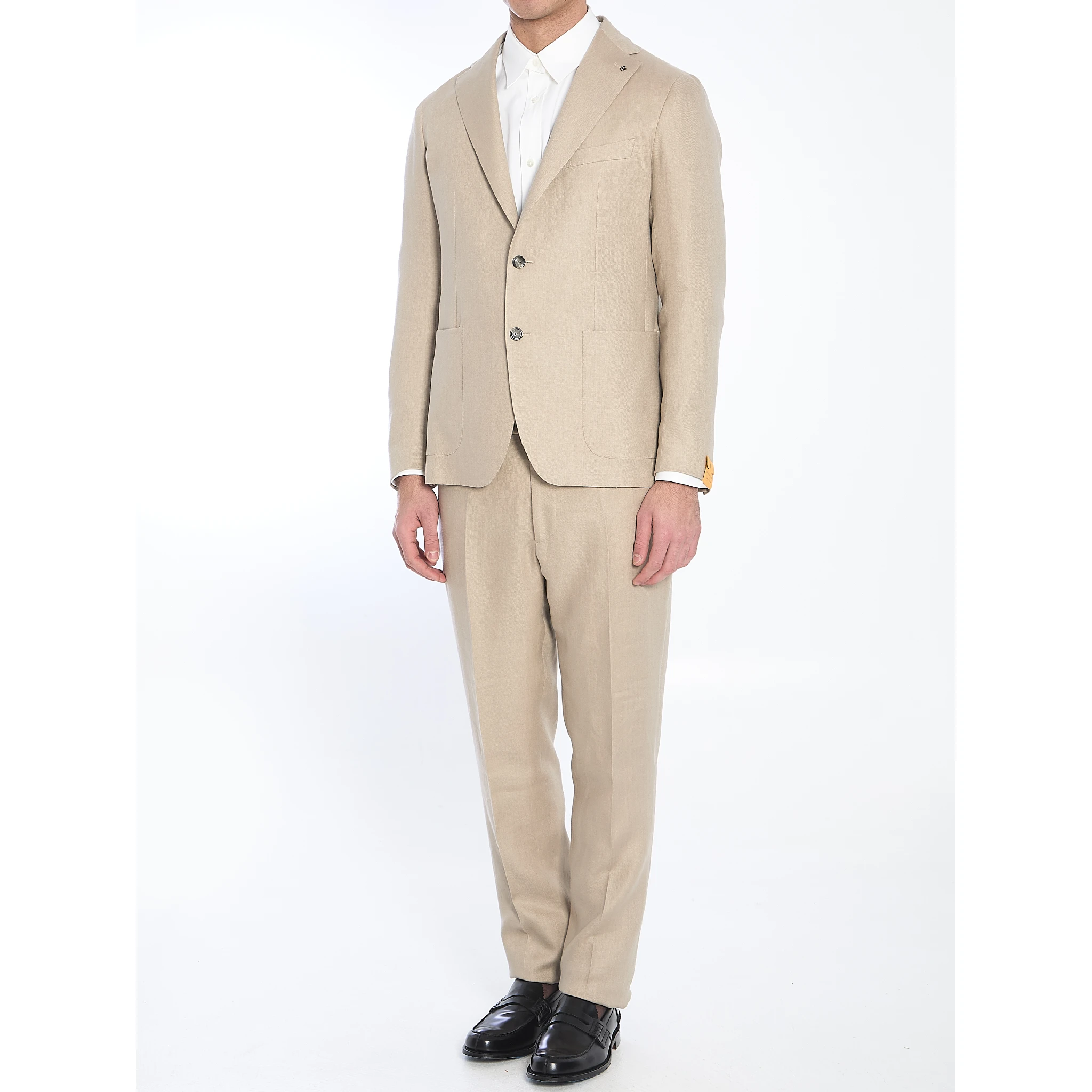 Linen two-piece suit