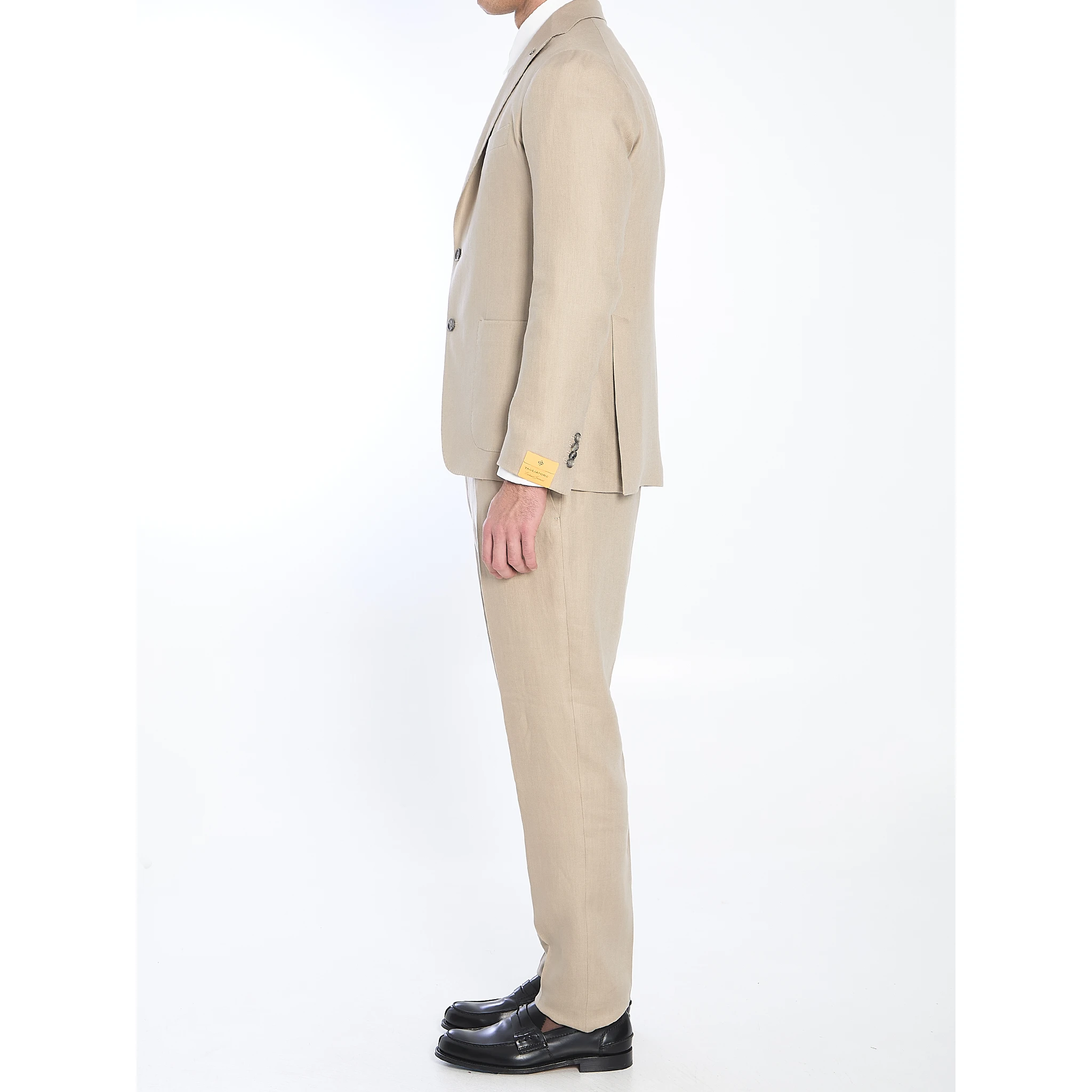 Linen two-piece suit