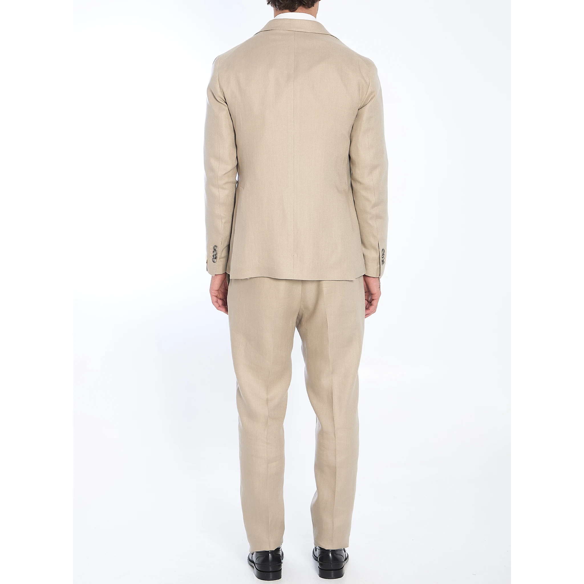 Linen two-piece suit