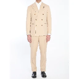 Virgin wool two-piece suit