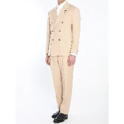 Virgin wool two-piece suit