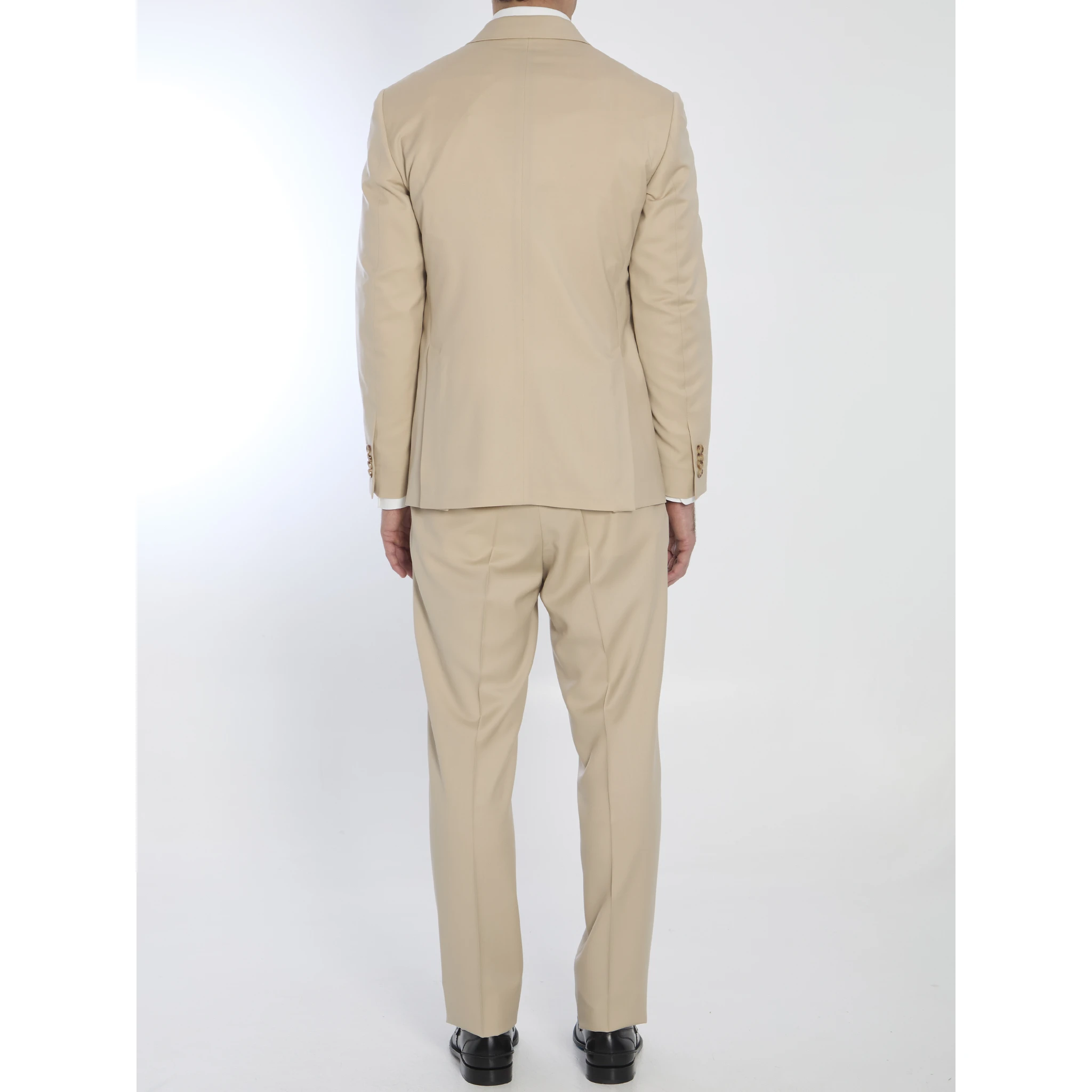 Virgin wool two-piece suit