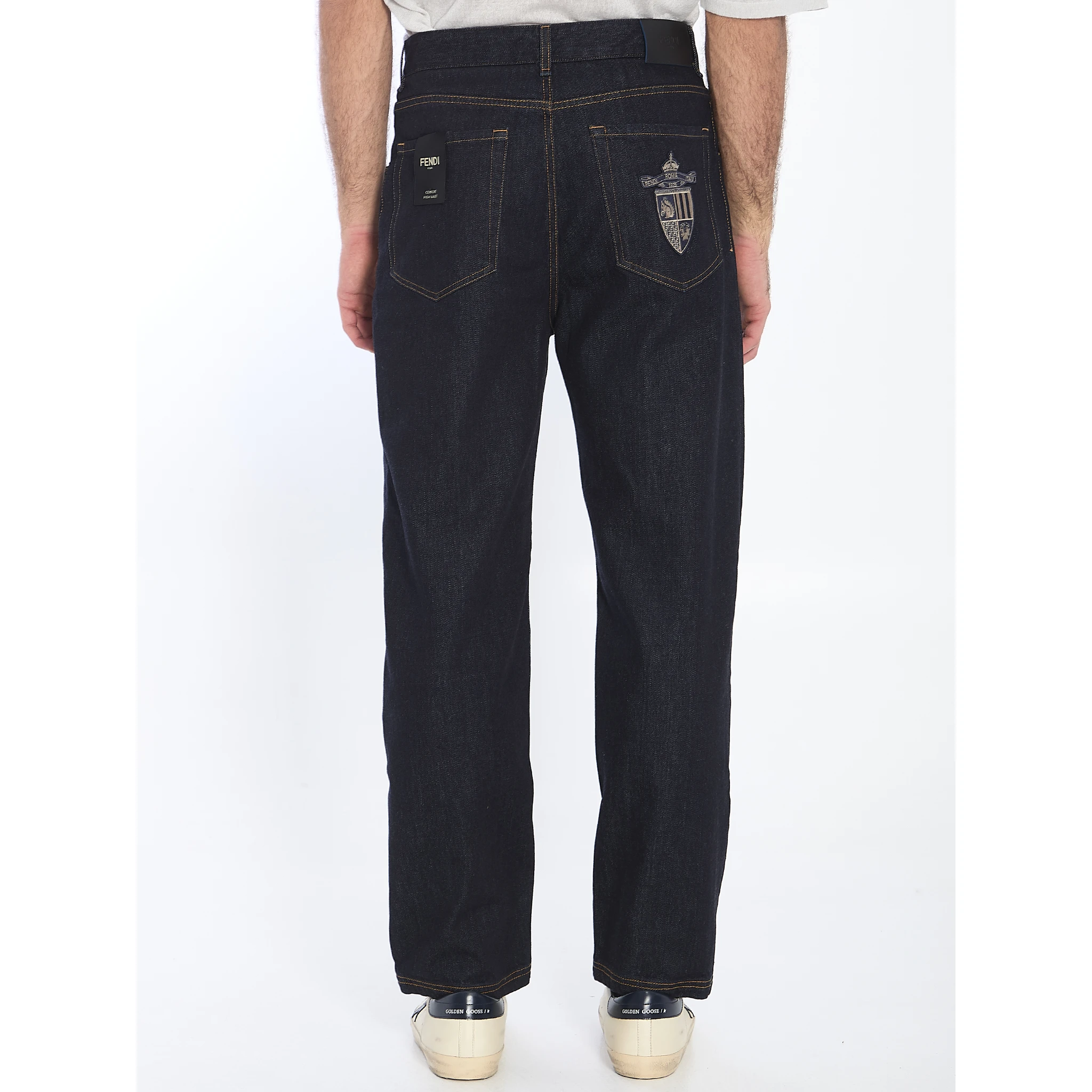 Fendi Crest jeans
