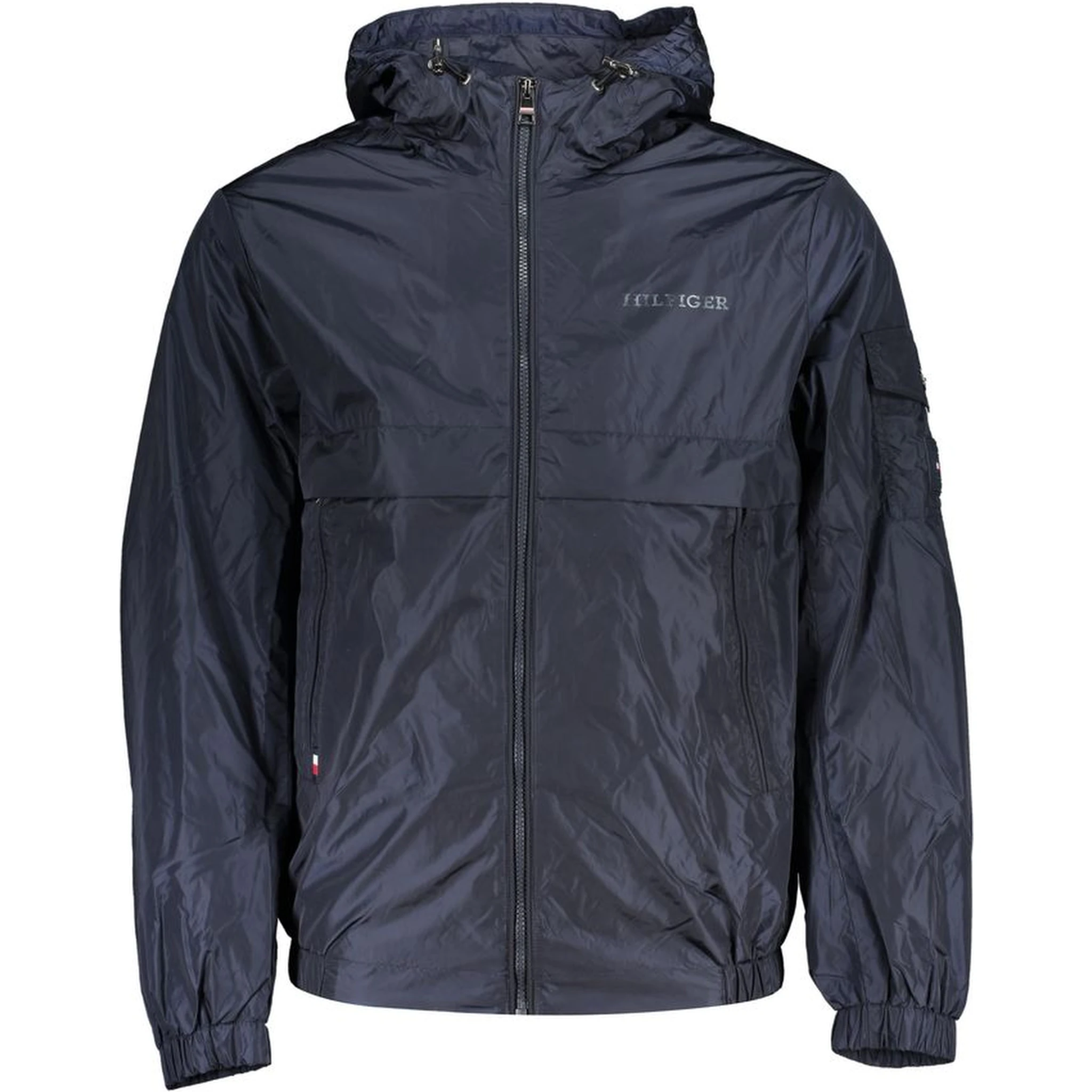 Blue Nylon Jackets & Coat