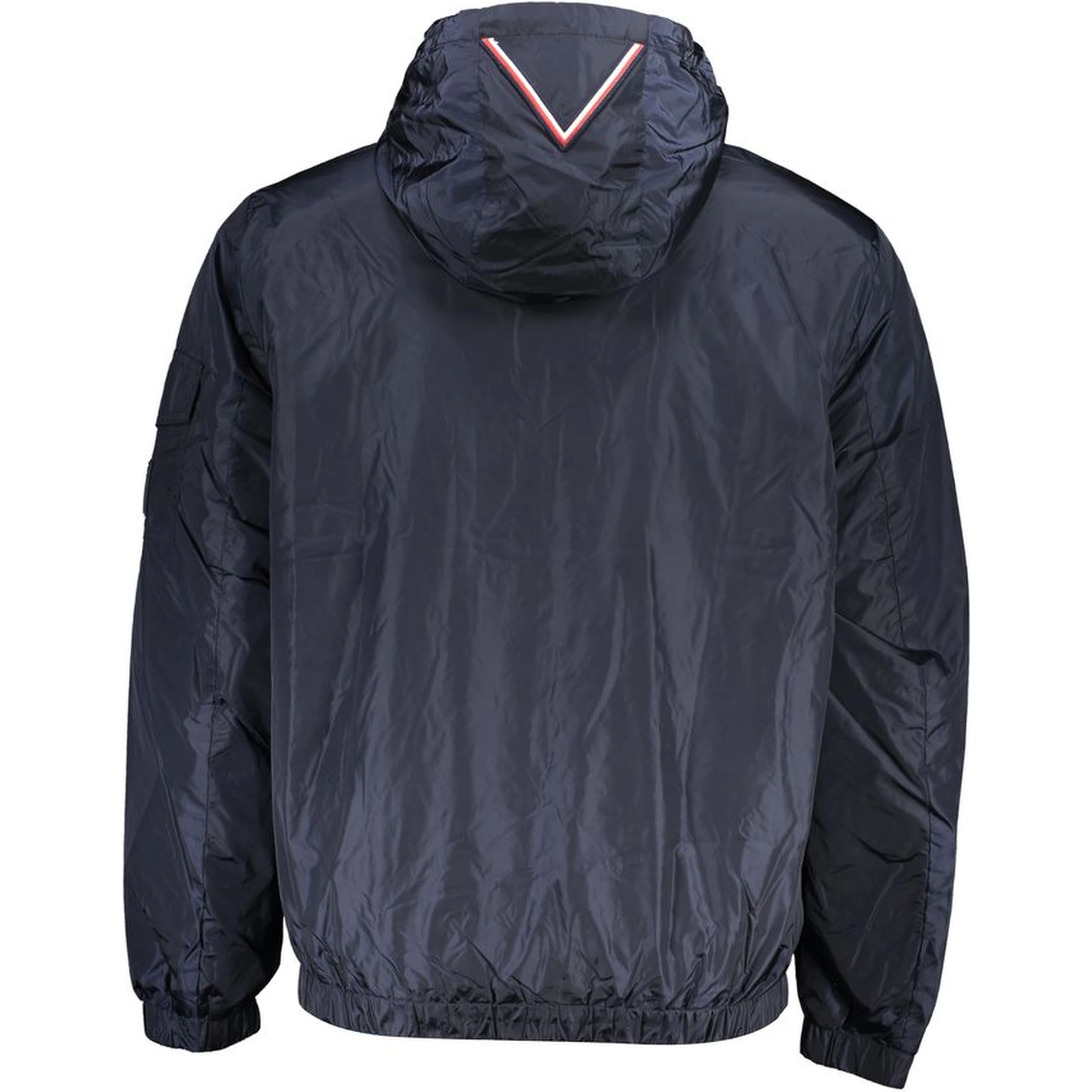 Blue Nylon Jackets & Coat