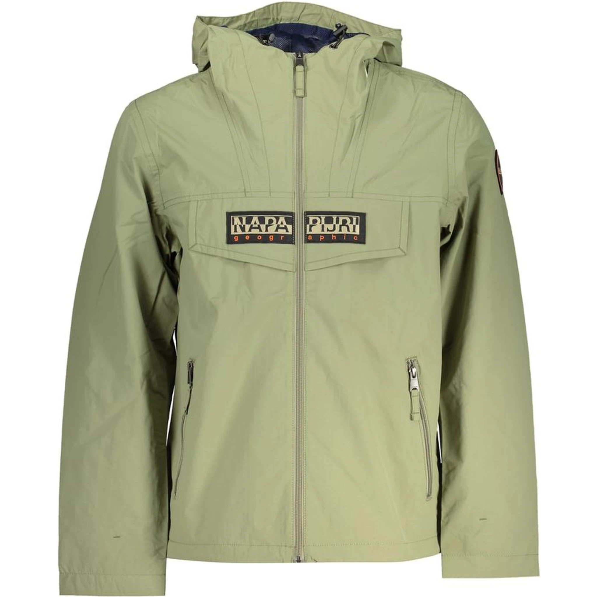 Green Polyester Jackets & Coat