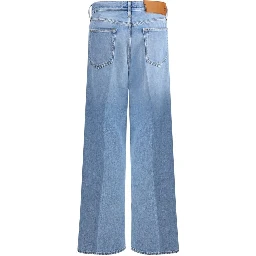 Light Blue Cotton Jeans Denim