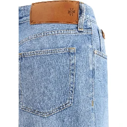 Light Blue Cotton Jeans Denim