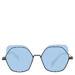 Gray Metal & Plastic Sunglasses