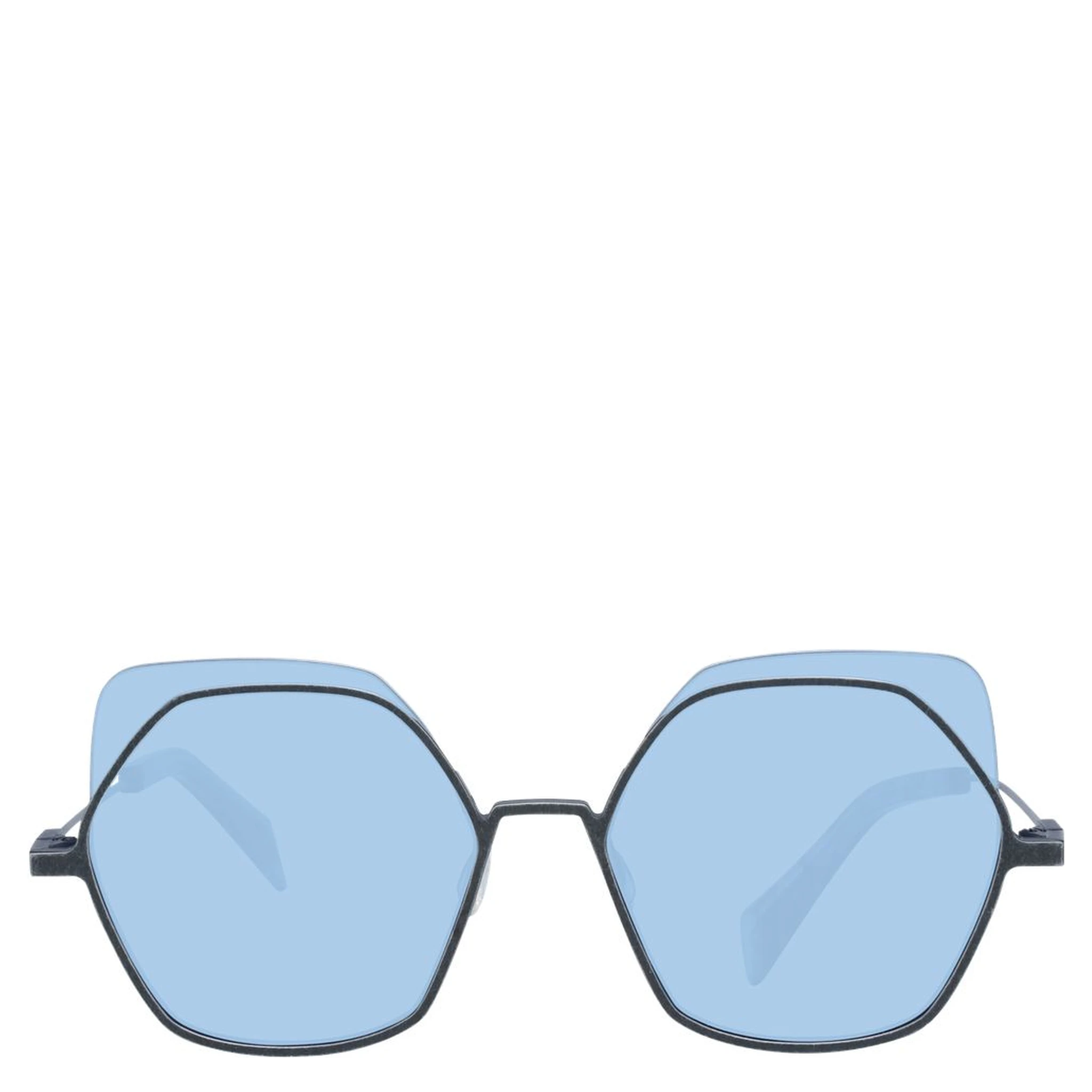 Gray Metal & Plastic Sunglasses